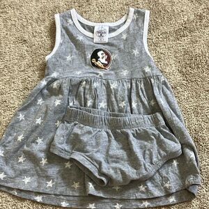 FSU Florida State Seminole dress 2t